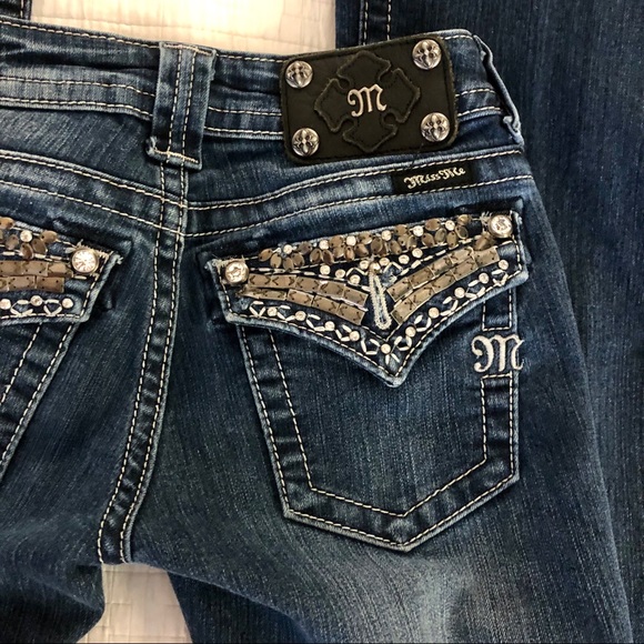 Miss Me Boot Cut Jeans 25 - Picture 8 of 8